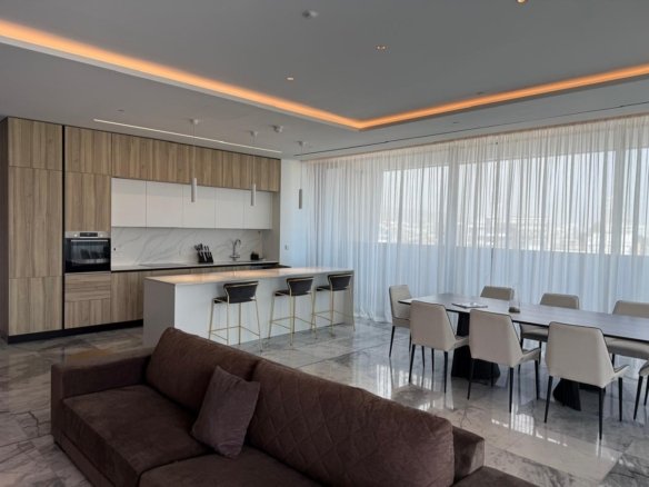 Limassol Property Three Bedroom Apartment in Tower