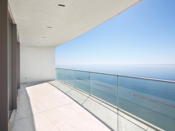 Limassol Property Luxury Three Bedroom Apartment with Sea View