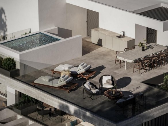 Larnaca Property Modern Three Bedroom Penthouse