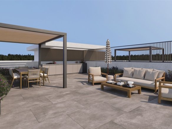 Larnaca Property Modern Two Bedroom Penthouse