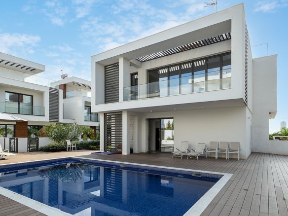 Limassol Property Three Bedroom House in Gated Complex
