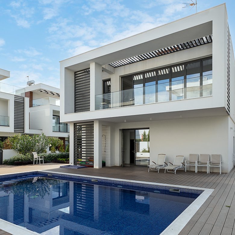 Limassol Property Three Bedroom House in Gated Complex