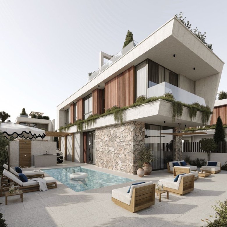 Ayia Napa Property Contemporary Five Bedroom House