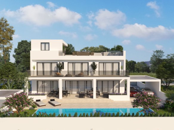 Larnaca Property Modern Five Bedroom Villa with Pool