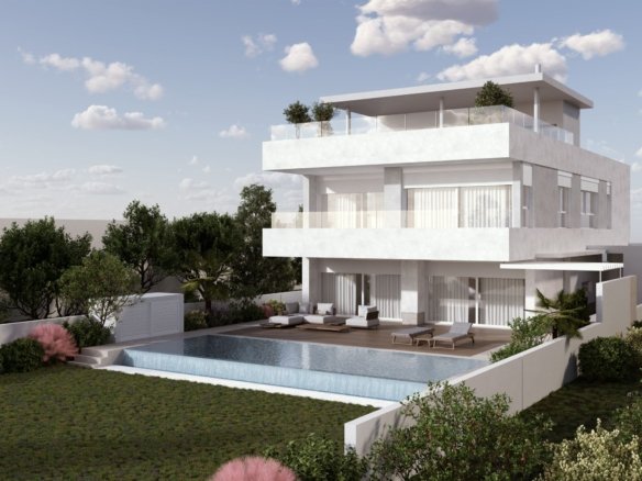 Larnaca Property Beachfront Five Bedroom Villa