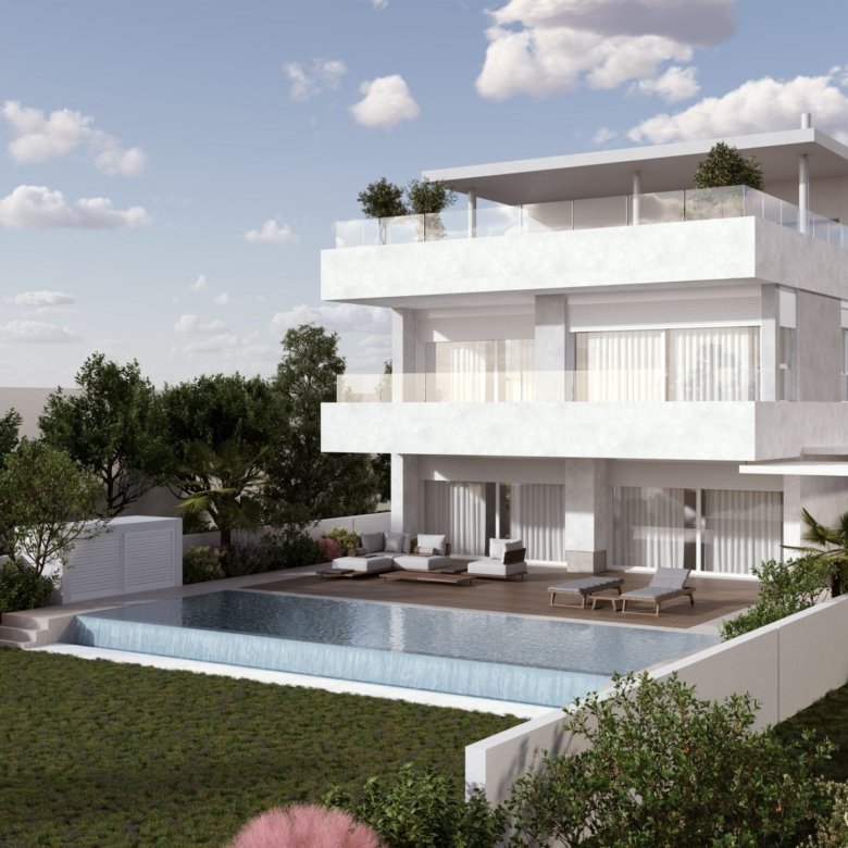 Larnaca Property Beachfront Five Bedroom Villa