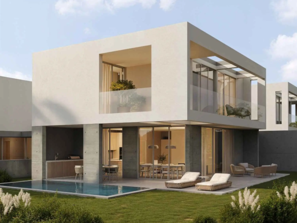 Paphos Property Modern Three Bedroom House