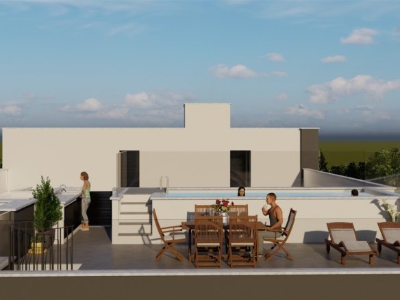 Limassol Property Modern Three Bedroom Penthouse
