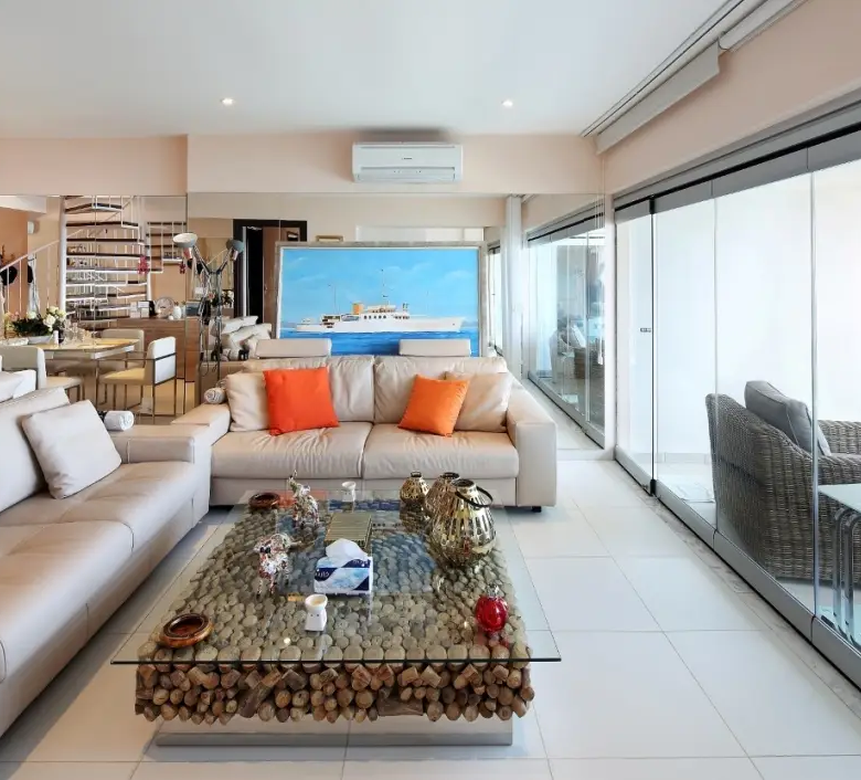 Limassol Property Three Bedroom Penthouse with Sea View