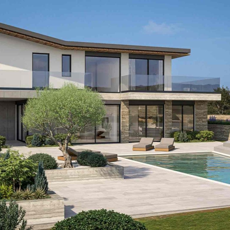 Paphos Property Contemporary Four Bedroom Villa