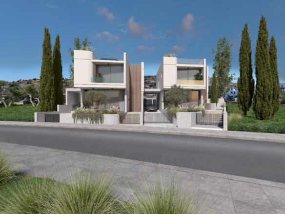Paphos Property Modern Three Bedroom House