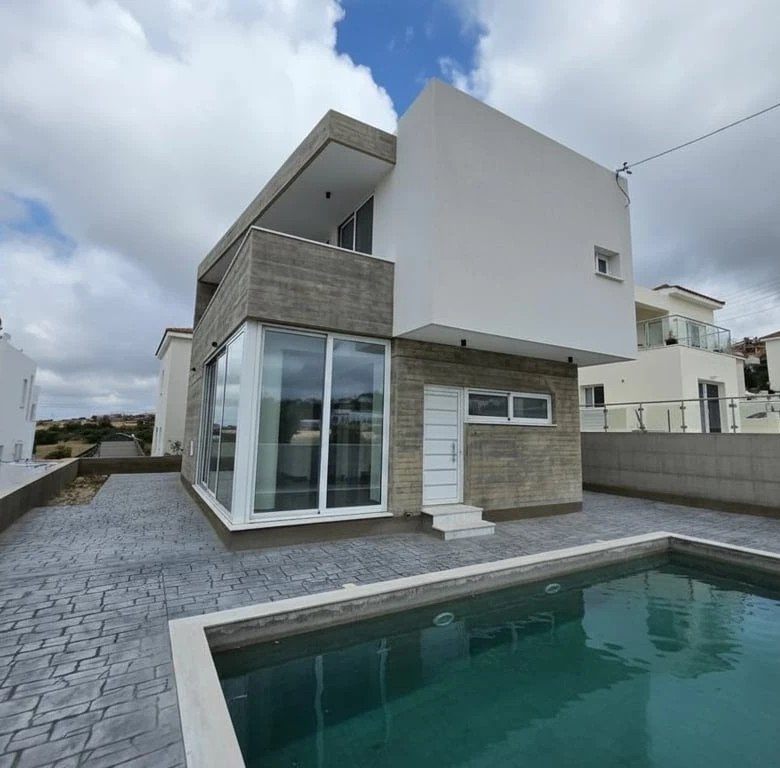 Paphos Property Three Bedroom Detached House in Tala