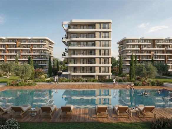 Larnaca Property Modern Studio in Gated Complex