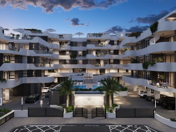 Limassol Property Two Bedroom Apartment in Gated Complex