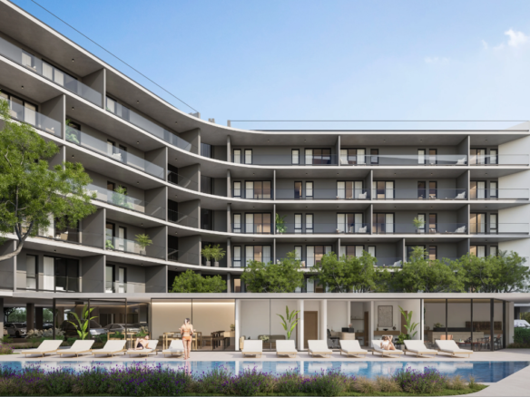 Limassol Property One Bedroom Apartment in Gated Complex