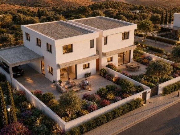Larnaca Property Semi-Detached Three Bedroom House
