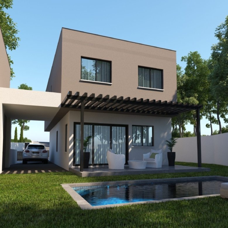 Limassol Property Modern Four Bedroom House
