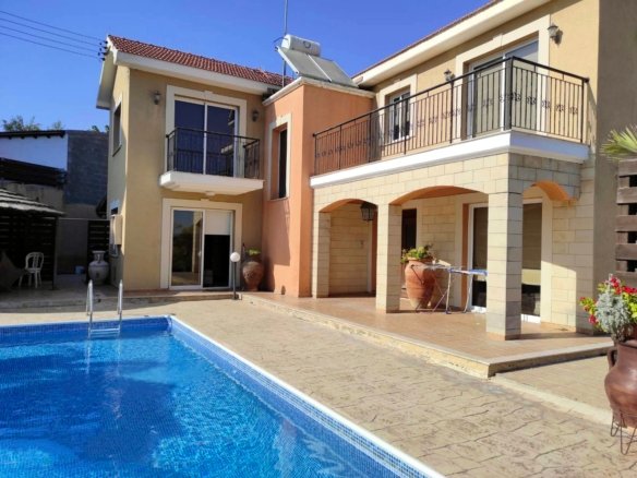 Limassol Property Three Bedroom House with Pool
