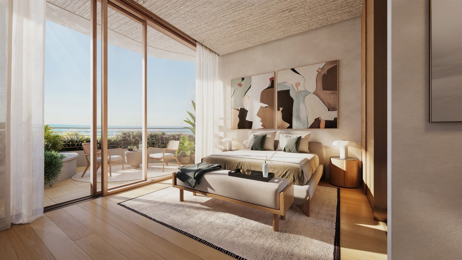 Larnaca Property Two Bedroom Apartment in a Beachfront Complex