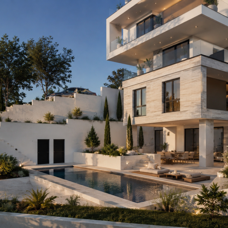Limassol Property Three Bedroom Apartment in a Clubhouse Complex