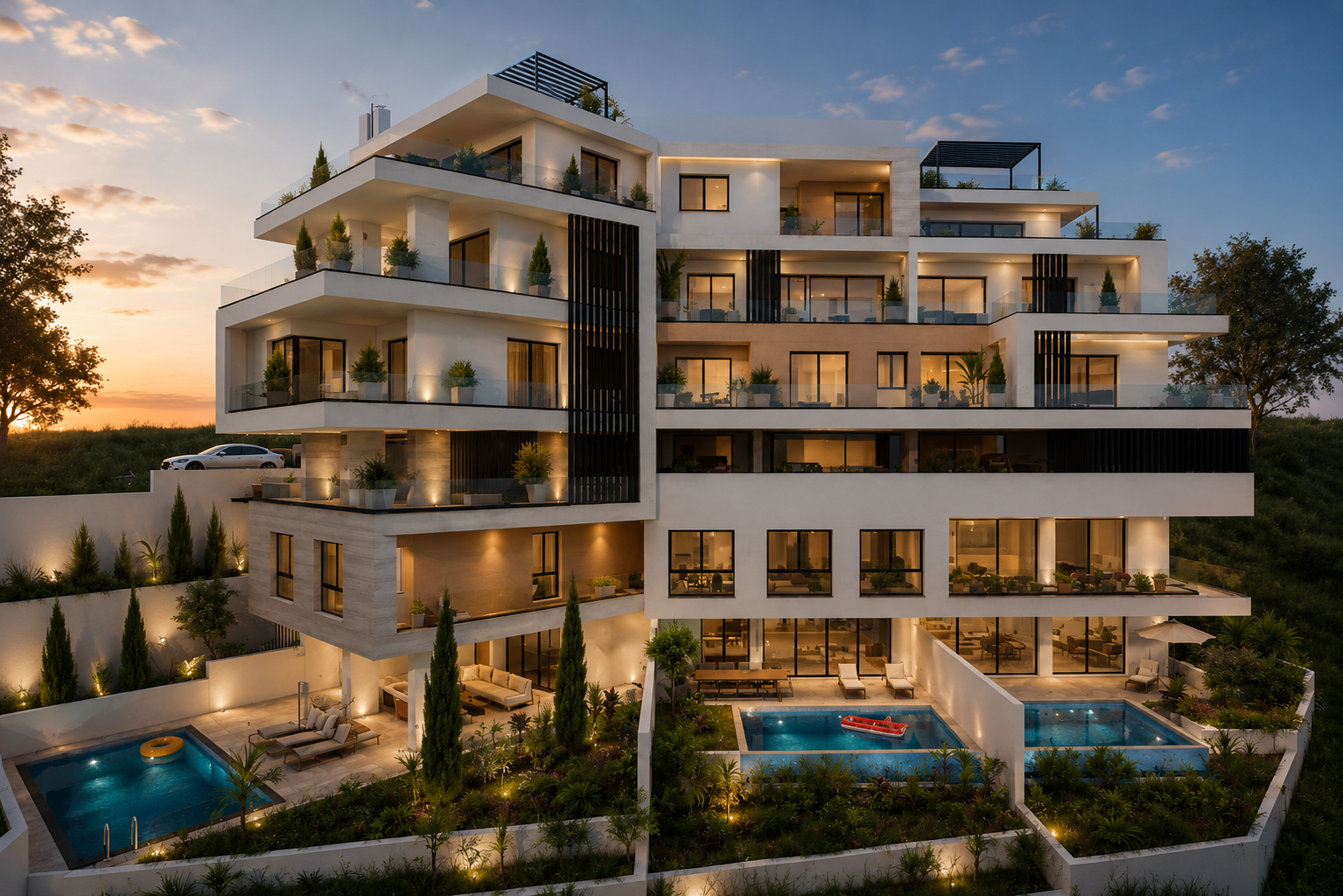 Limassol Property Three Bedroom Apartment in a Clubhouse Complex