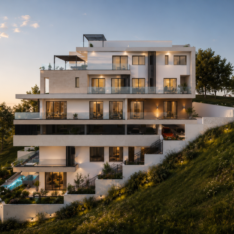Limassol Property Three Bedroom Apartment in a Clubhouse Complex