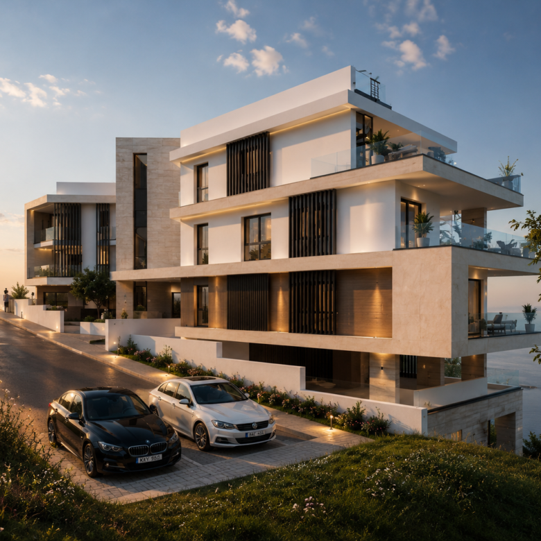 Limassol Property Three Bedroom Apartment in a Clubhouse Complex