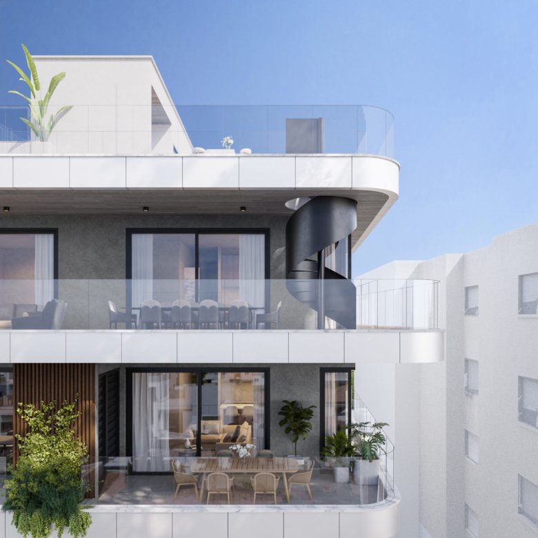 Limassol Property Contemporary Three Bedroom Penthouse