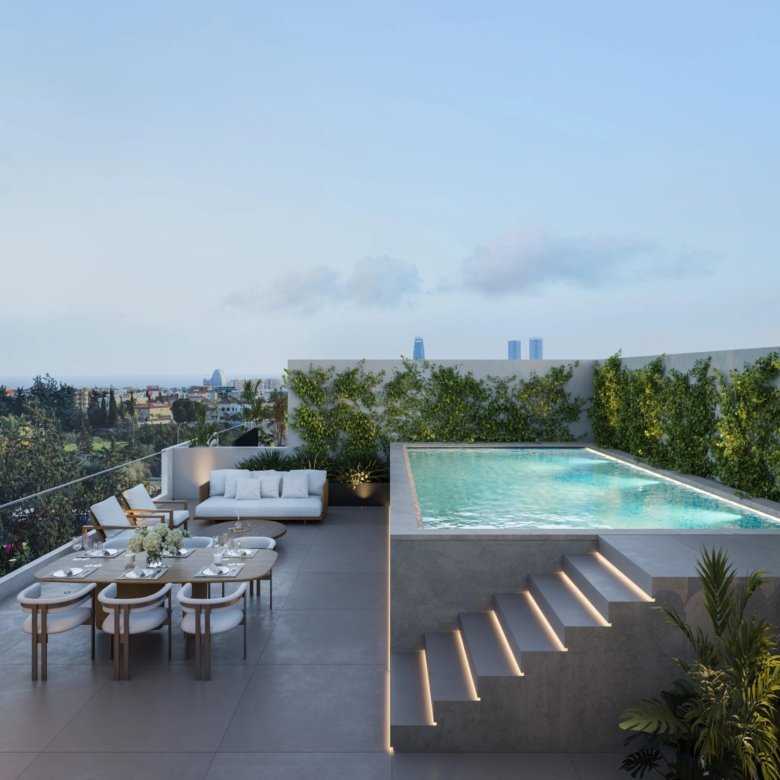 Limassol Property Modern Two Bedroom Penthouse