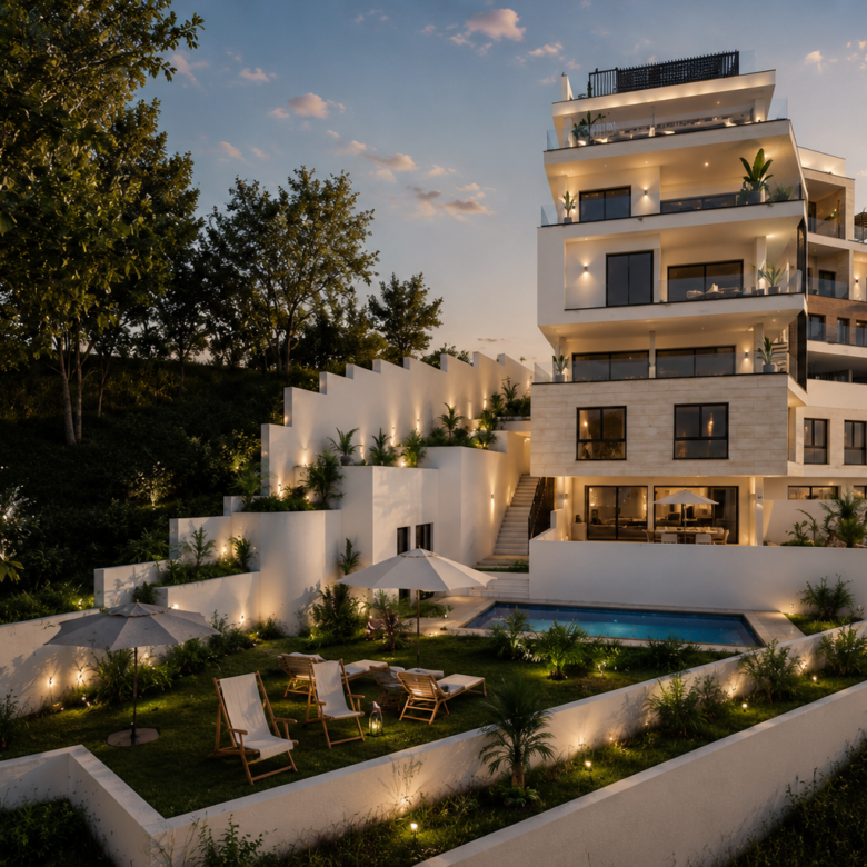 Limassol Property Three Bedroom Apartment in a Clubhouse Complex
