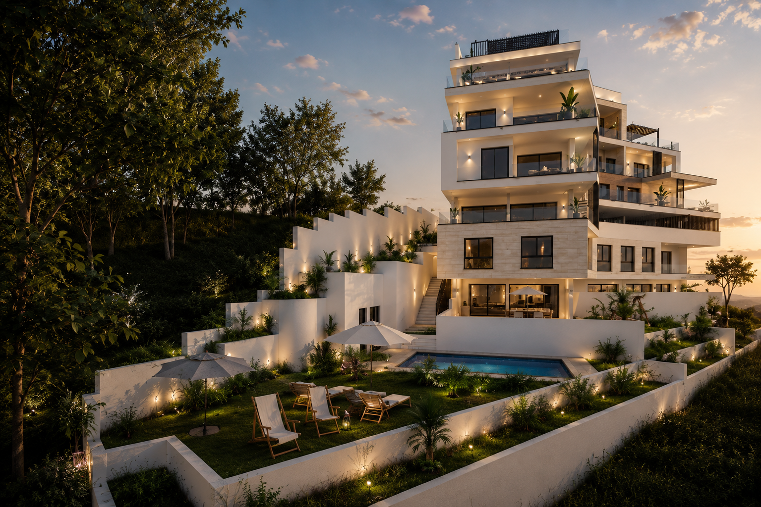 Limassol Property Three Bedroom Apartment in a Clubhouse Complex