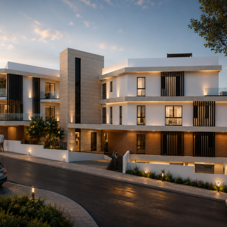 Limassol Property Three Bedroom Apartment in a Clubhouse Complex