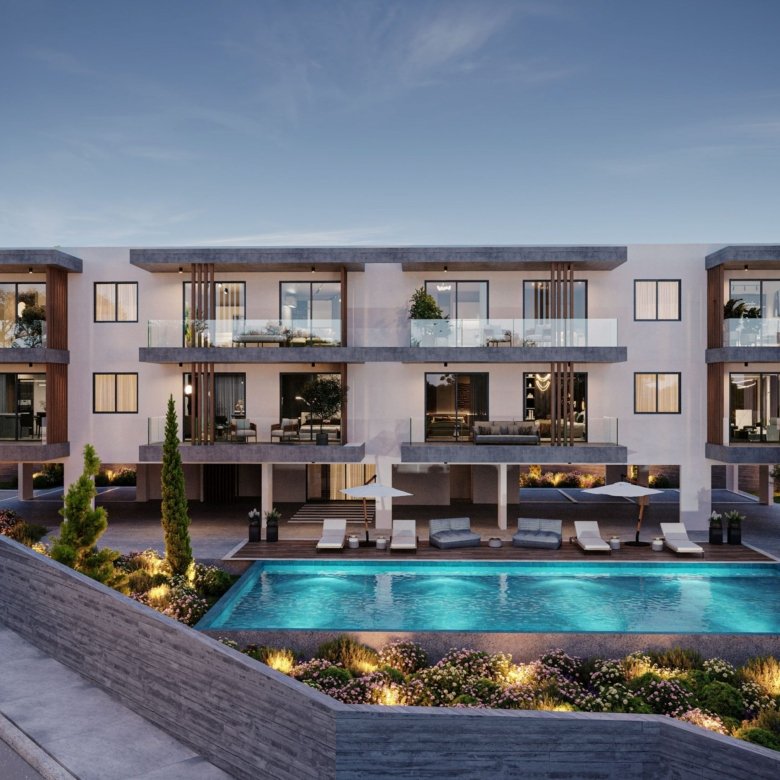 Paphos Property Modern Two Bedroom Apartment