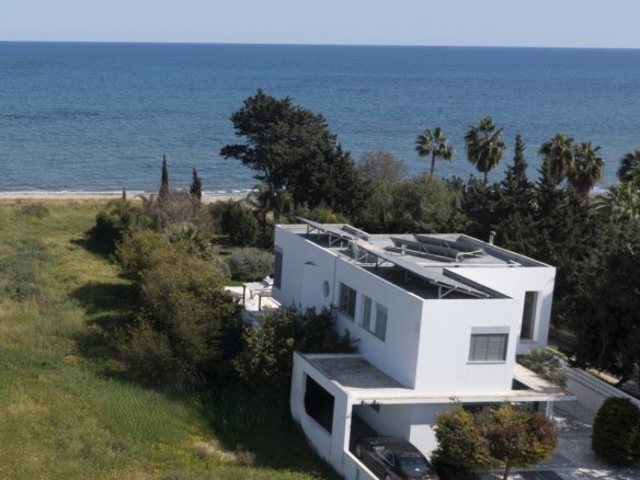 Larnaca Property Beachfront Three Bedroom Villa