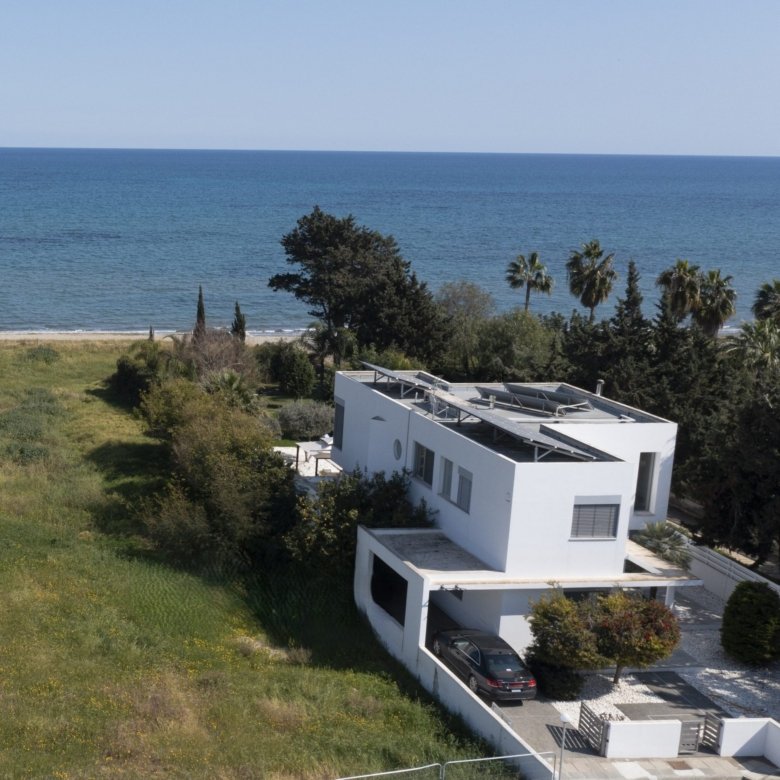 Larnaca Property Beachfront Three Bedroom Villa
