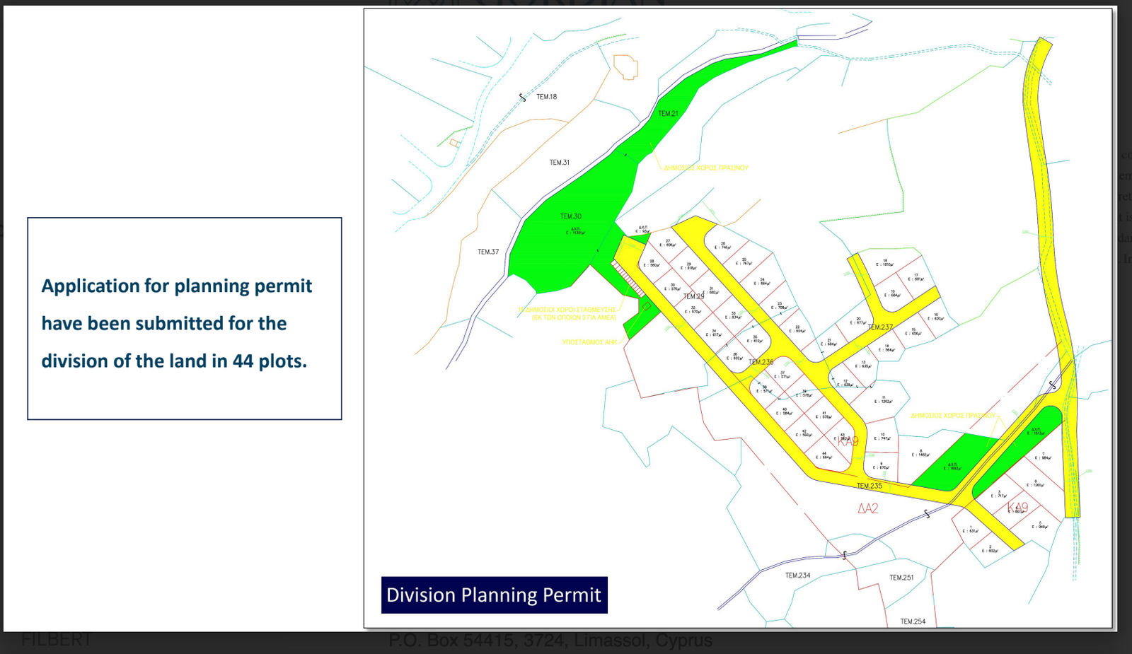 Paphos Property Eleven Fields in Anavargos-100.575 m2
