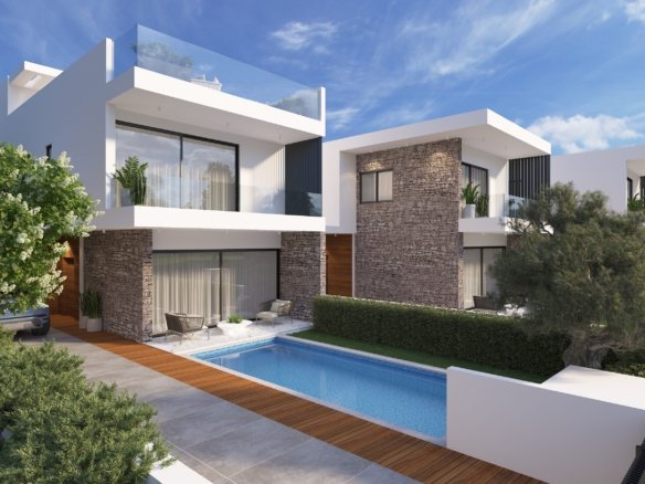 Paphos Property Modern Three Bedroom House
