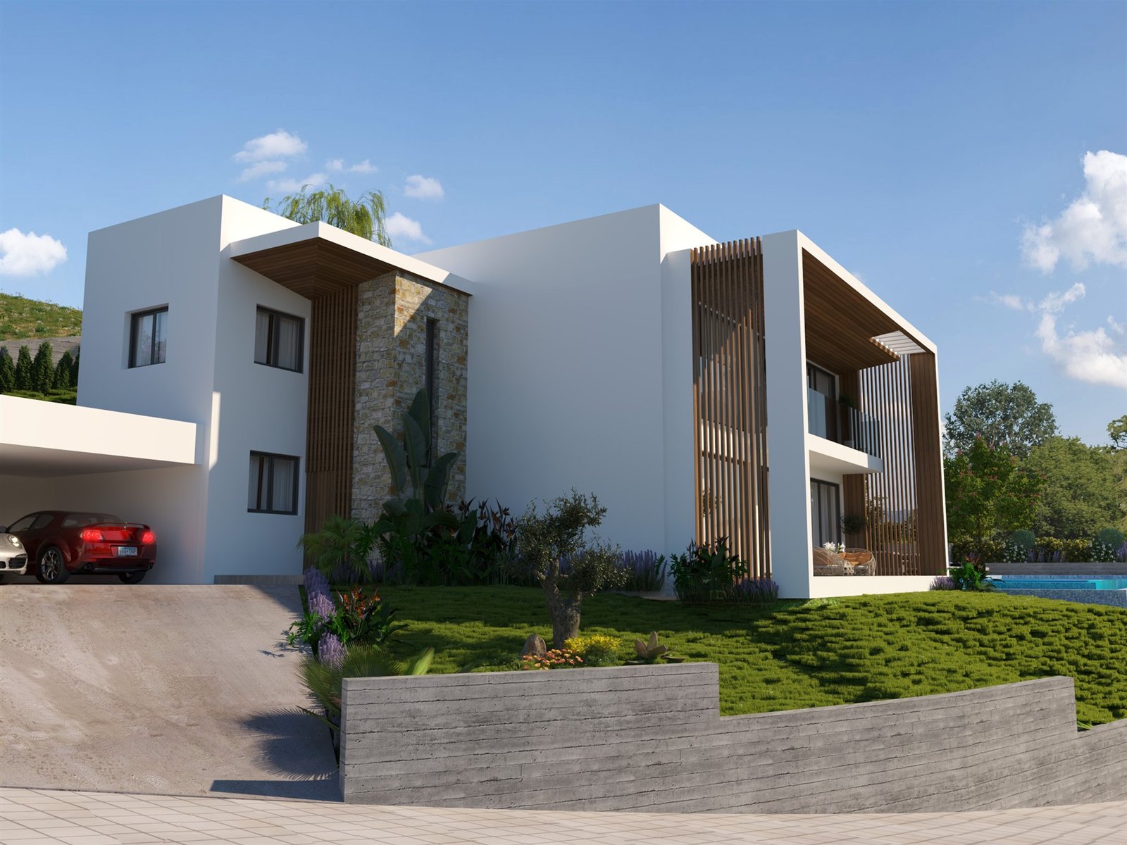 Paphos Property Superior Five Bedroom Villa