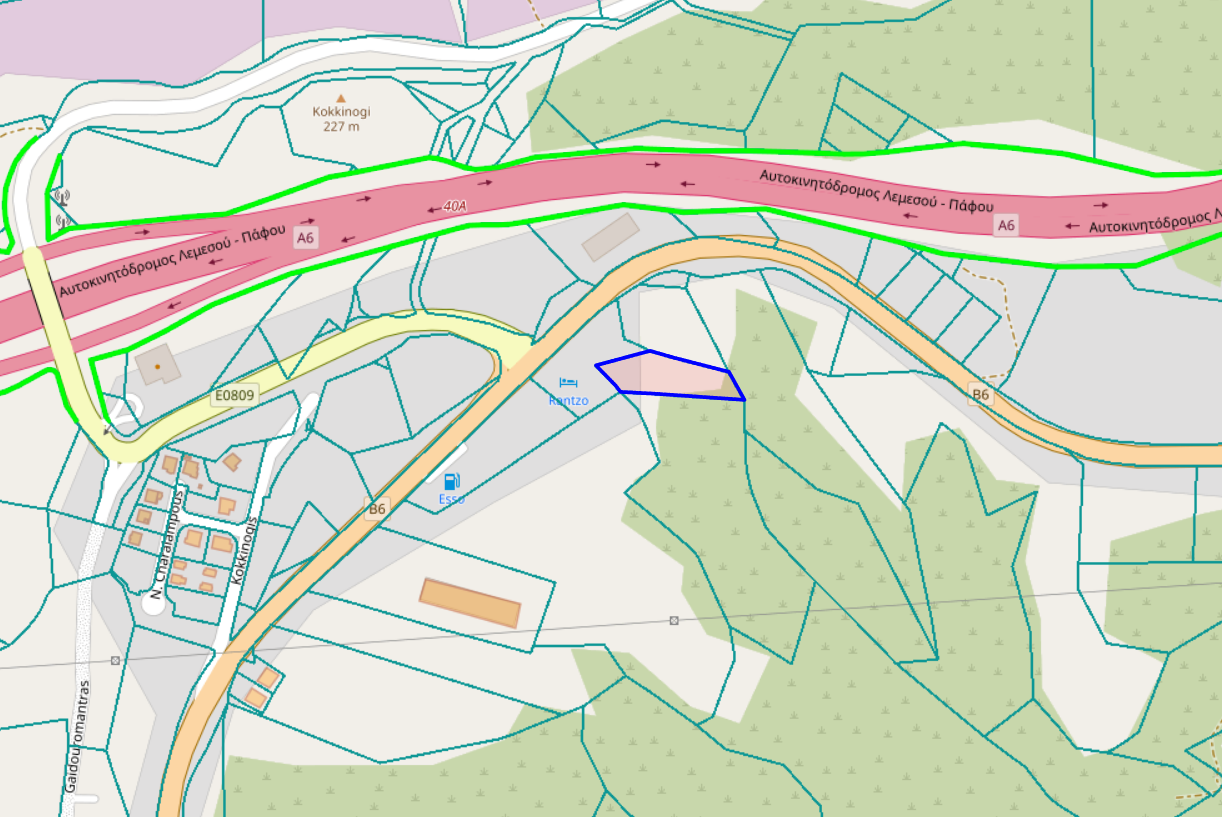 Limassol Property Two Adjacent Residential Fields in Pissouri-6.663 m2