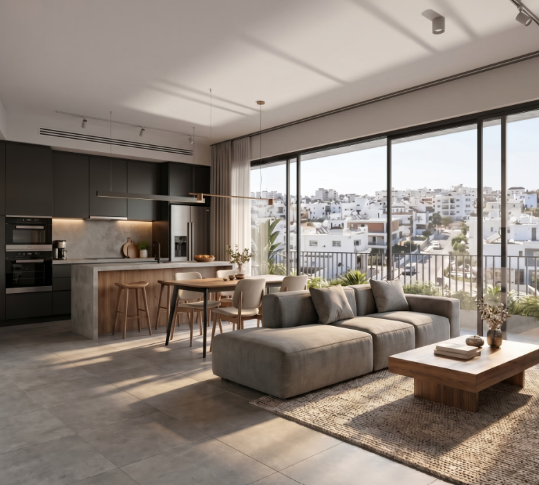 Limassol Property Modern Three Bedroom Apartment