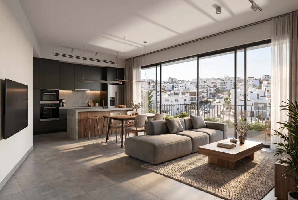 Limassol Property Modern Three Bedroom Apartment