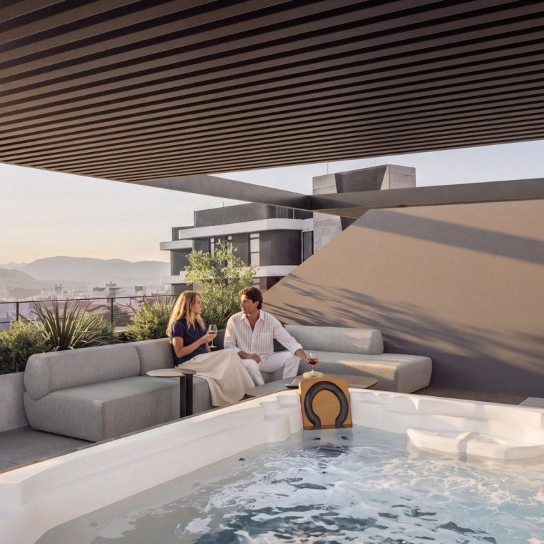 Limassol Property Modern Three Bedroom Penthouse