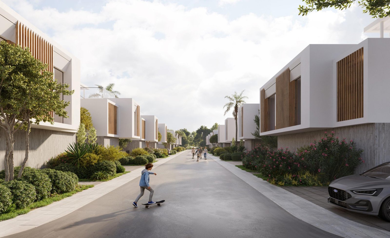 Paphos Property Modern Three Bedroom Penthouse in Gated Complex
