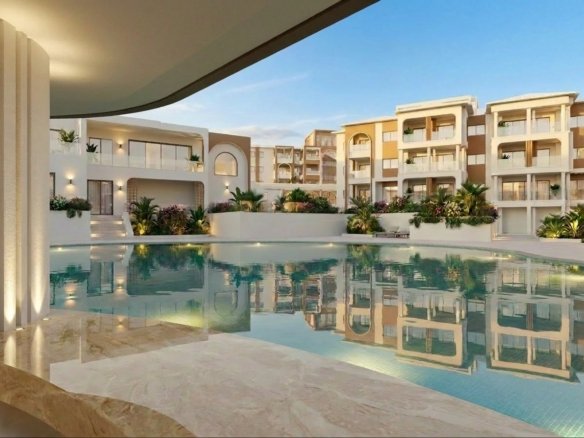Paphos Property Two Bedroom Apartment in a Gated Complex