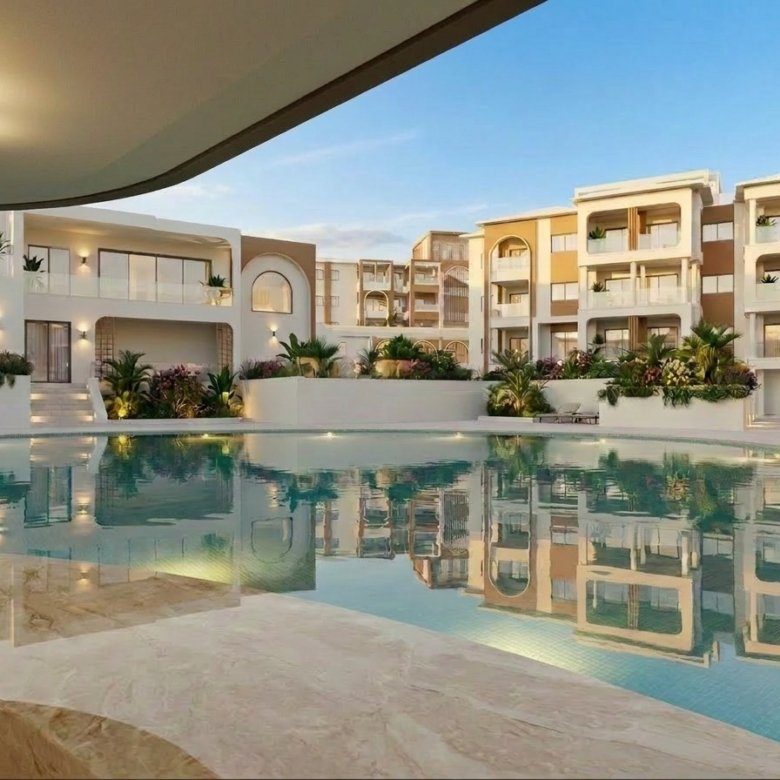Paphos Property Two Bedroom Apartment in a Gated Complex