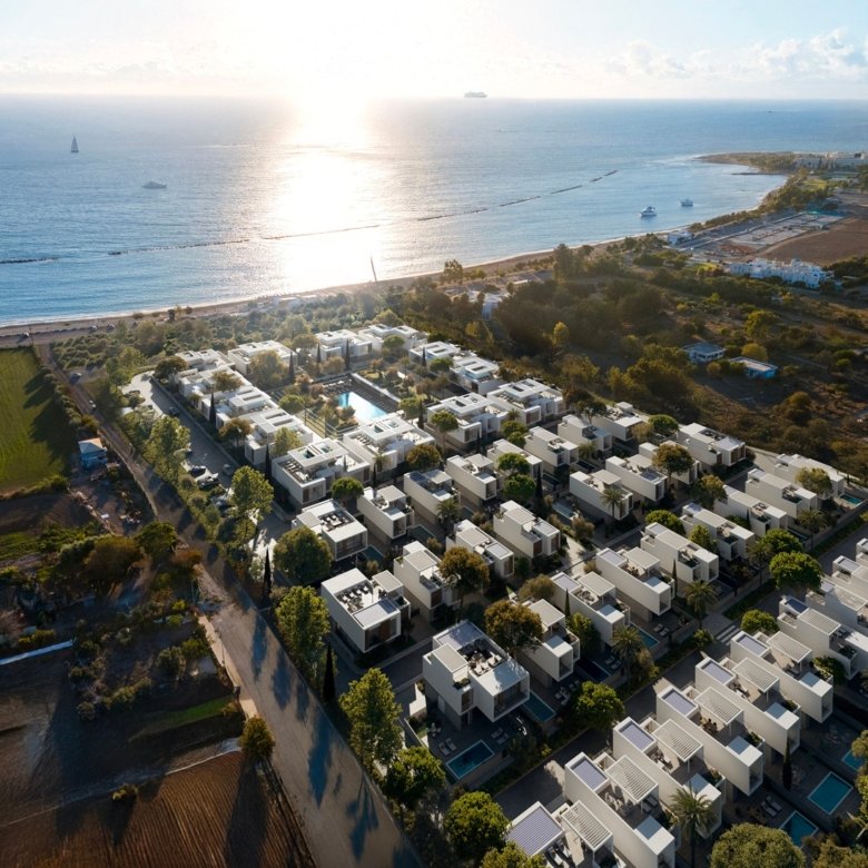 Paphos Property Modern Three Bedroom Penthouse in Gated Complex