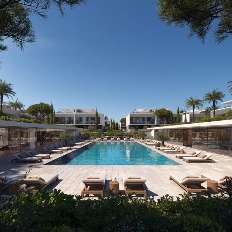 Paphos Property Modern Three Bedroom Penthouse in Gated Complex