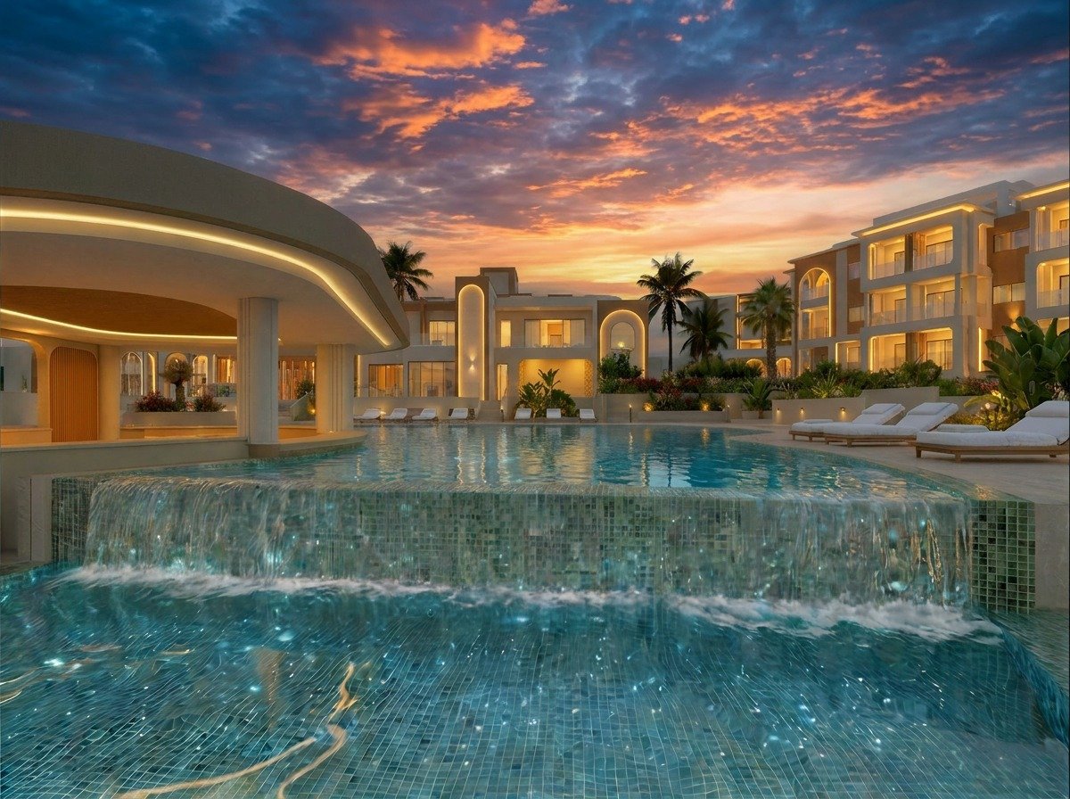 Paphos Property Two Bedroom Apartment in a Gated Complex