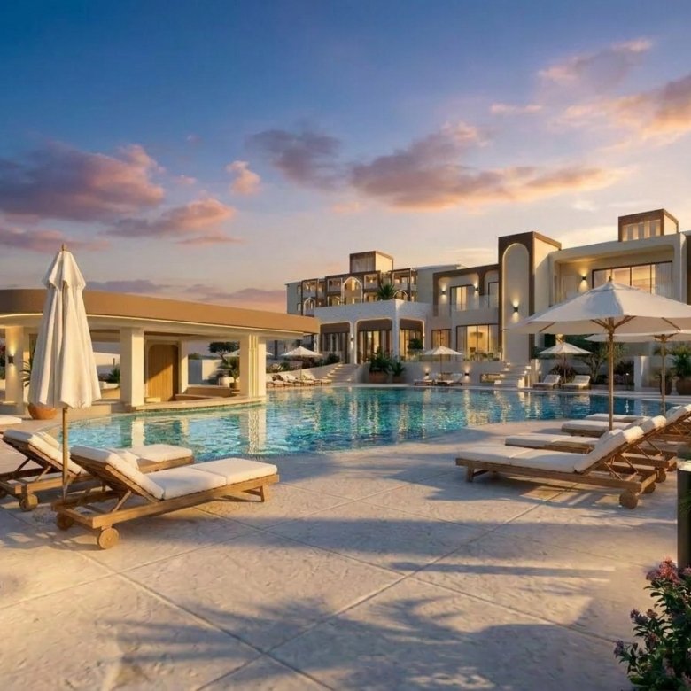 Paphos Property Two Bedroom Apartment in a Gated Complex