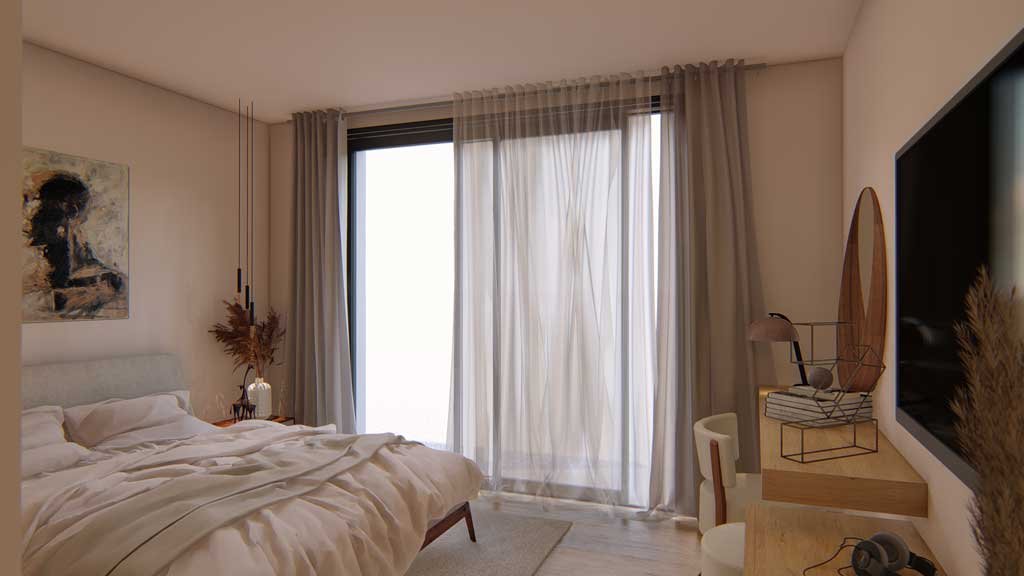 Paphos Property Modern One Bedroom Apartment in Gated Complex